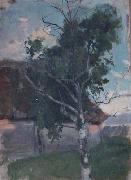 Paul Raud, Etude with a birch